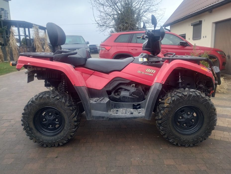 Can AM Outlander 400 homologacja, 2014 rok