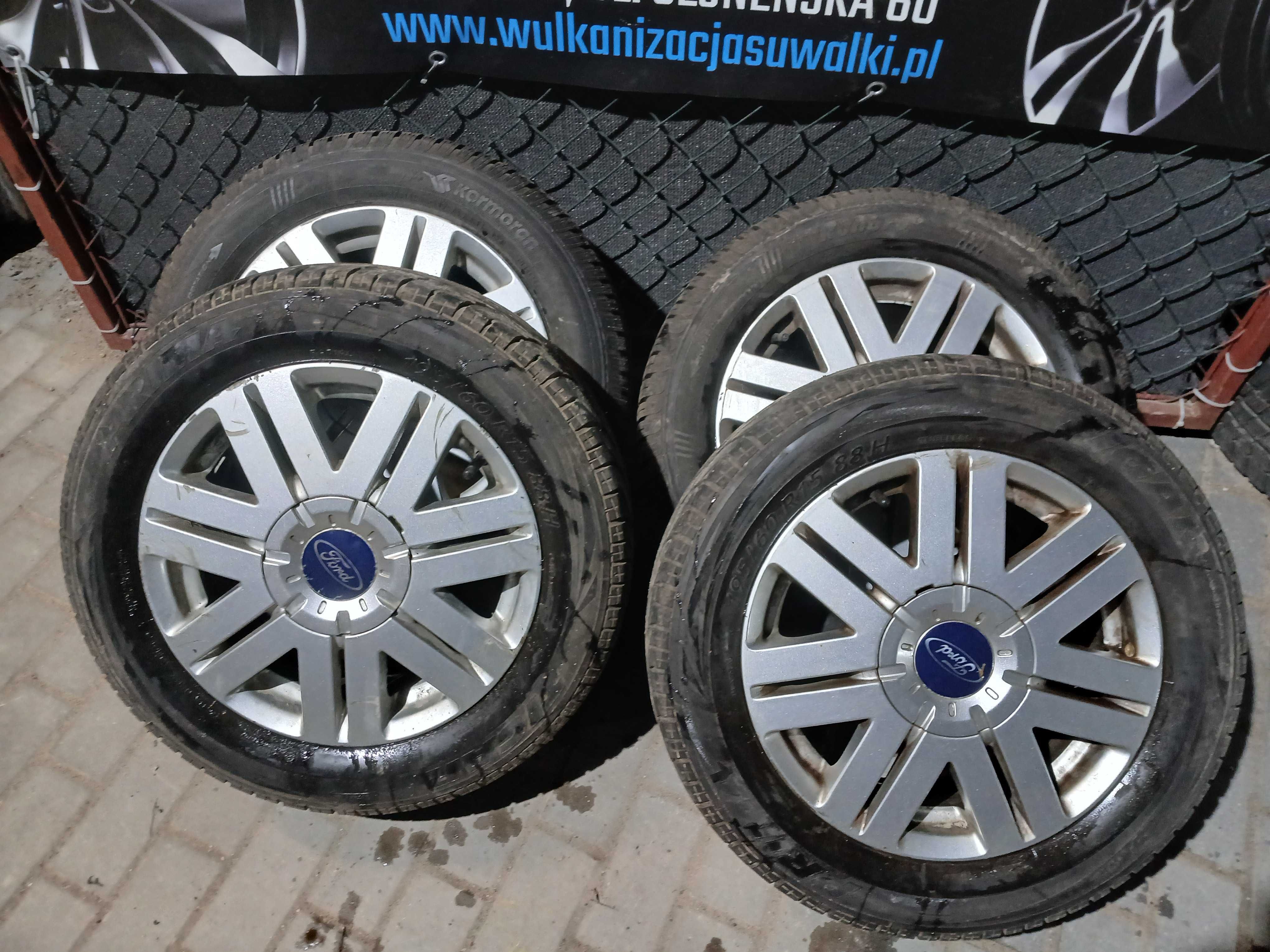 4x używane koła 15 4x108 Ford B-Max Fiesta Focus Fusion Ka Mazda 2