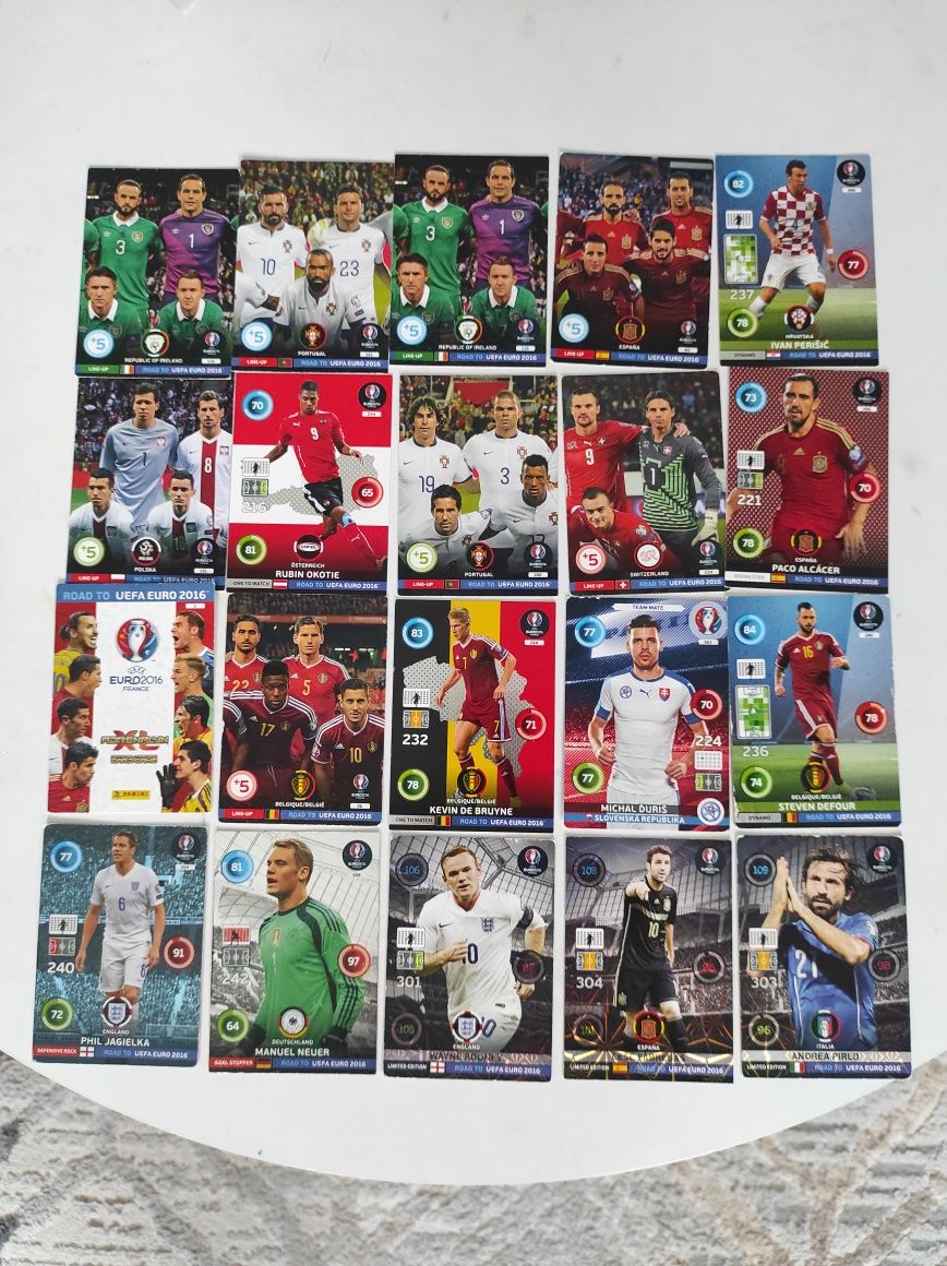 Panini Road to Euro 2016 karty specjalne limitowane goal stopper