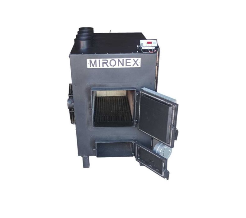 Piec nadmuchowy Nowy  65kW, duże palenisko + pełne sterowanie pracą