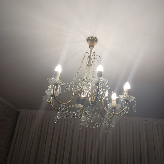Люстра хрустальная