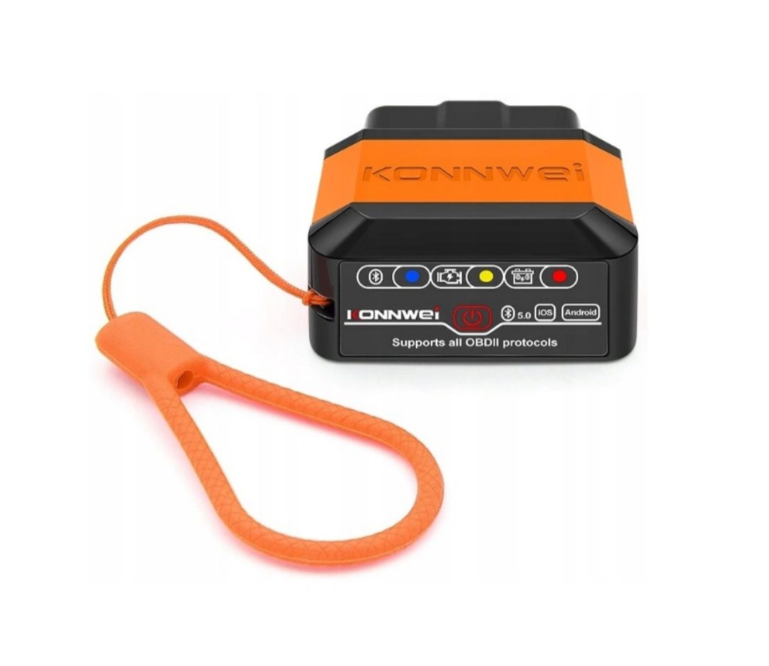 Interfejs Diagnostyczny Tester ELM327 OBD2 BLUETOOTH 5.0 ANDROID iOS
