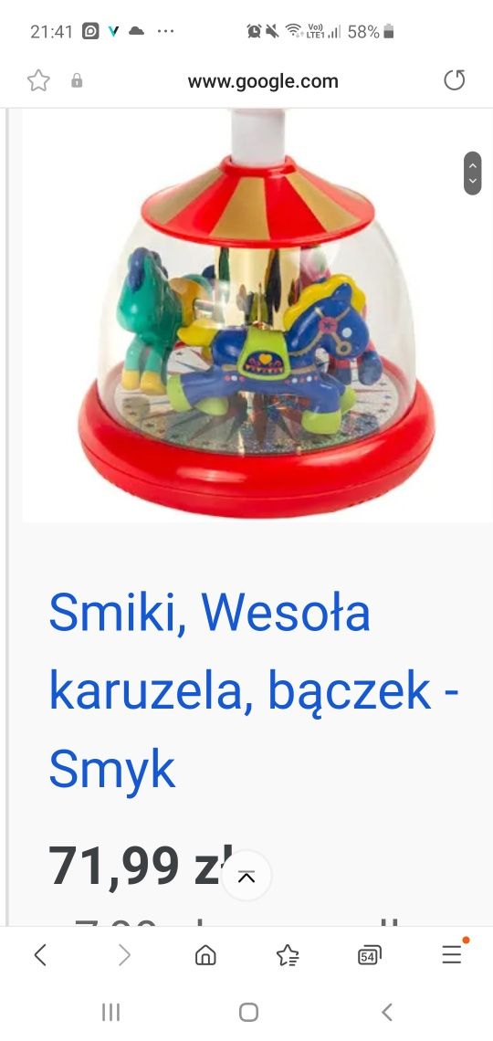 Bączek z konikami Smiki