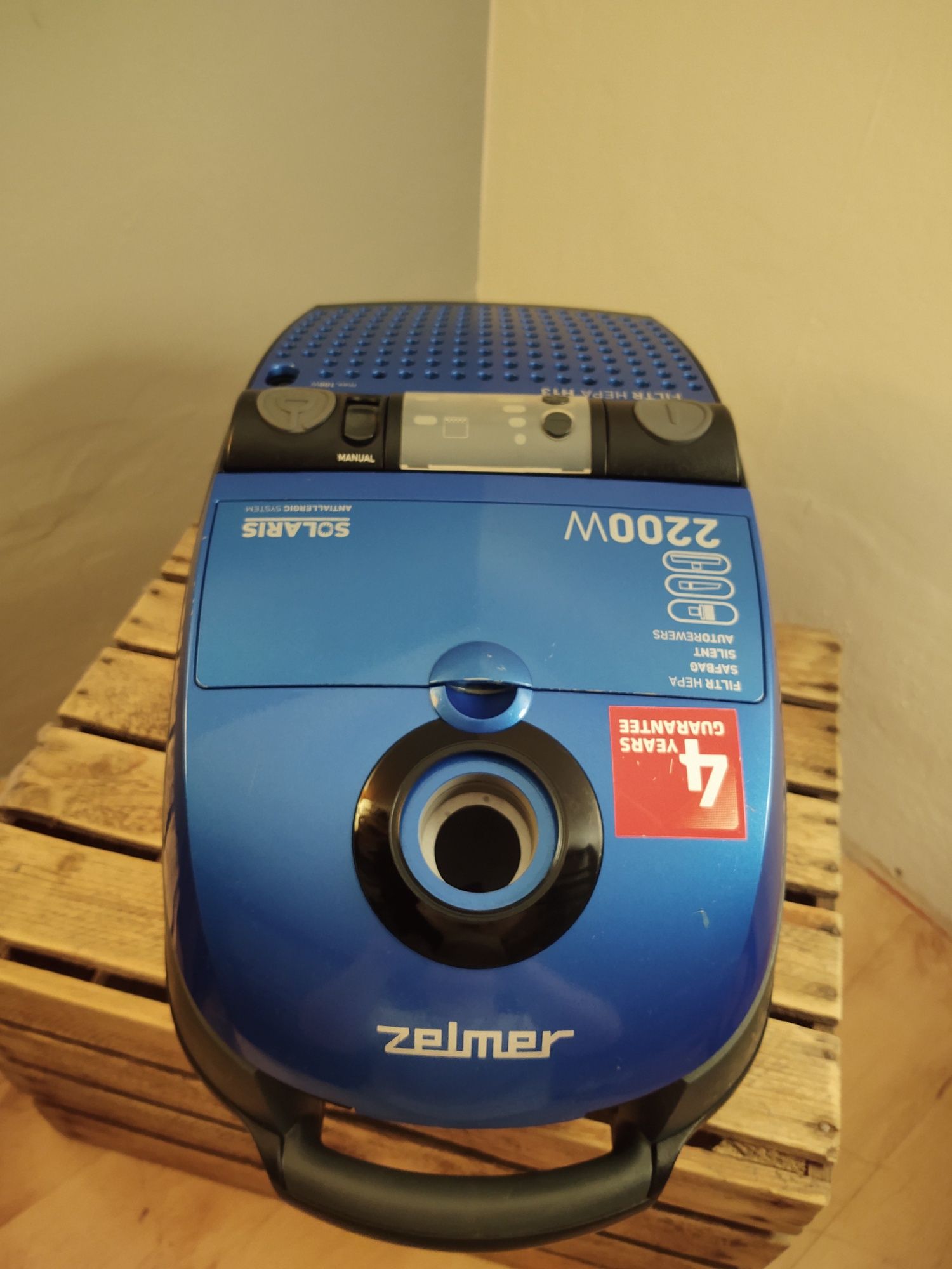 SUPER STAN Odkurzacz Zelmer Solaris NOWY SILNIK 2200W