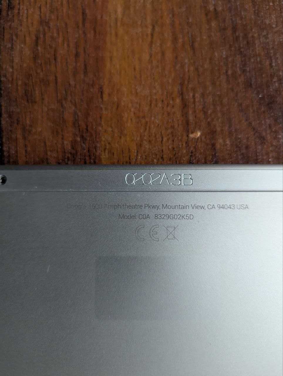 Ноутбук Google Pixel Book c0a 8329g02k5d