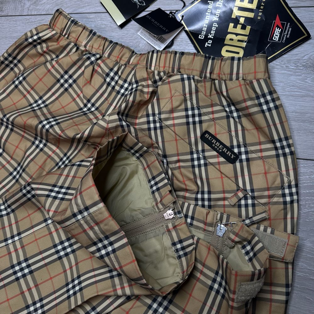 Новые штаны Burberry Golf Nova Check Pants Gore-Tex р.М-ка мужские
