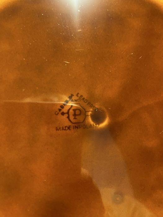 Talerz sniadaniowy Pruszkow Polski Prl