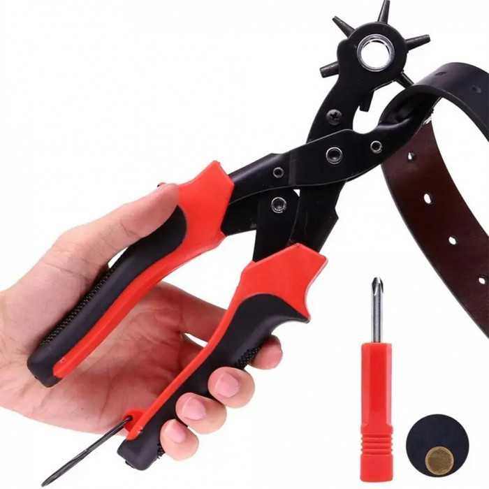 Револьверний дирокол 6 в 1 від 2-4.5мм якісний міцний професійний