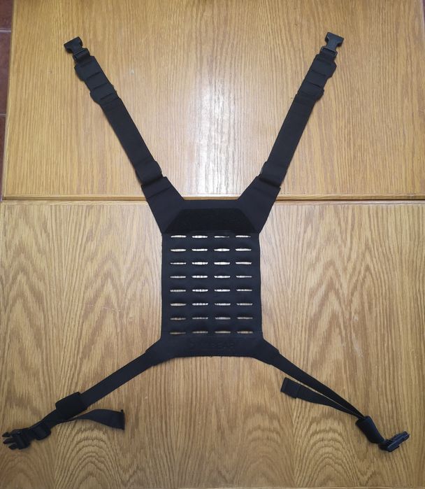 Painel traseiro MOLLE para Chest rig (D.M. Gear)