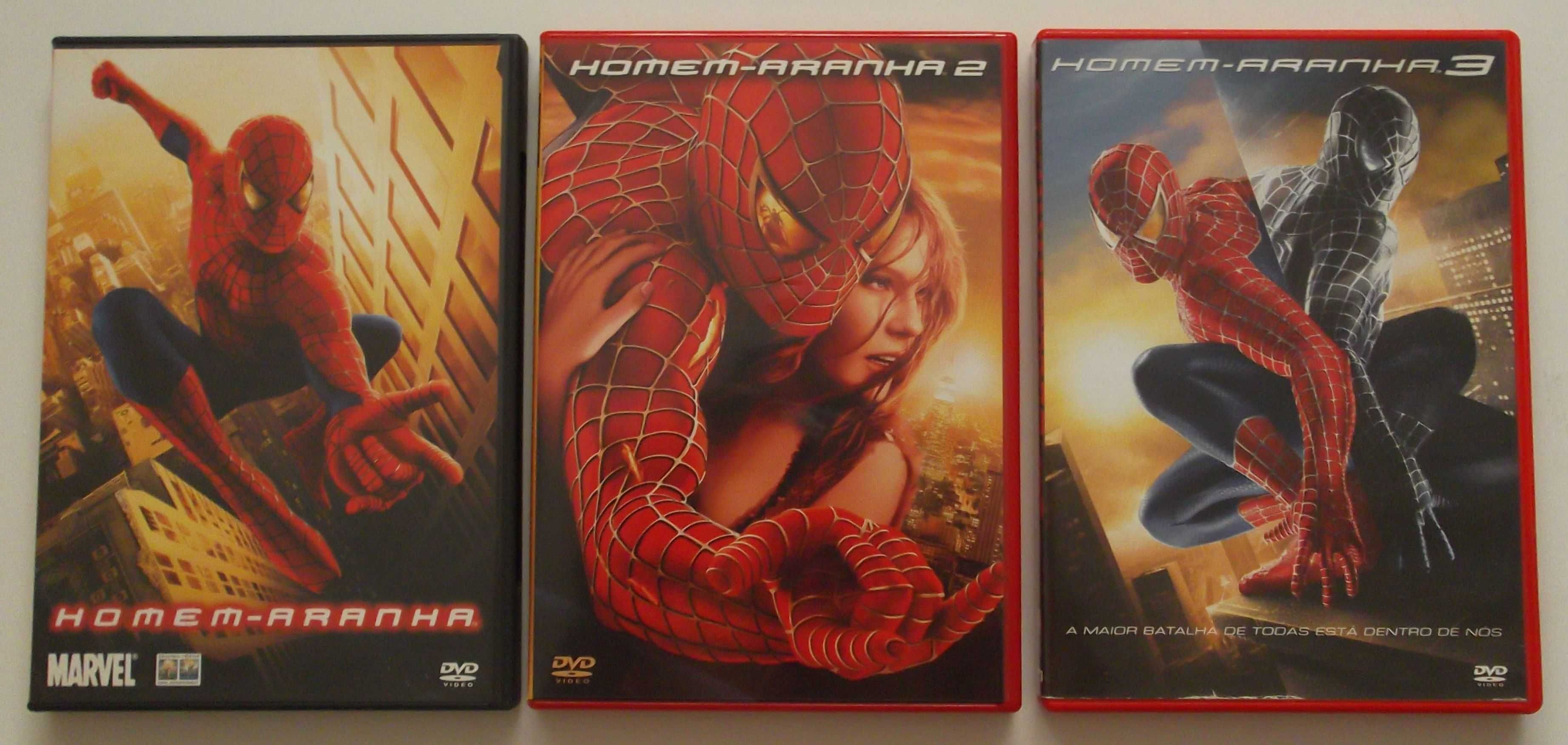 Trilogia Homem-Aranha/Spider-Man em DVD