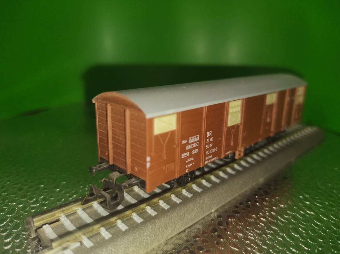 Wagon kryty BTTB. Zarząd DR. Skala 1:120 TT (W29)