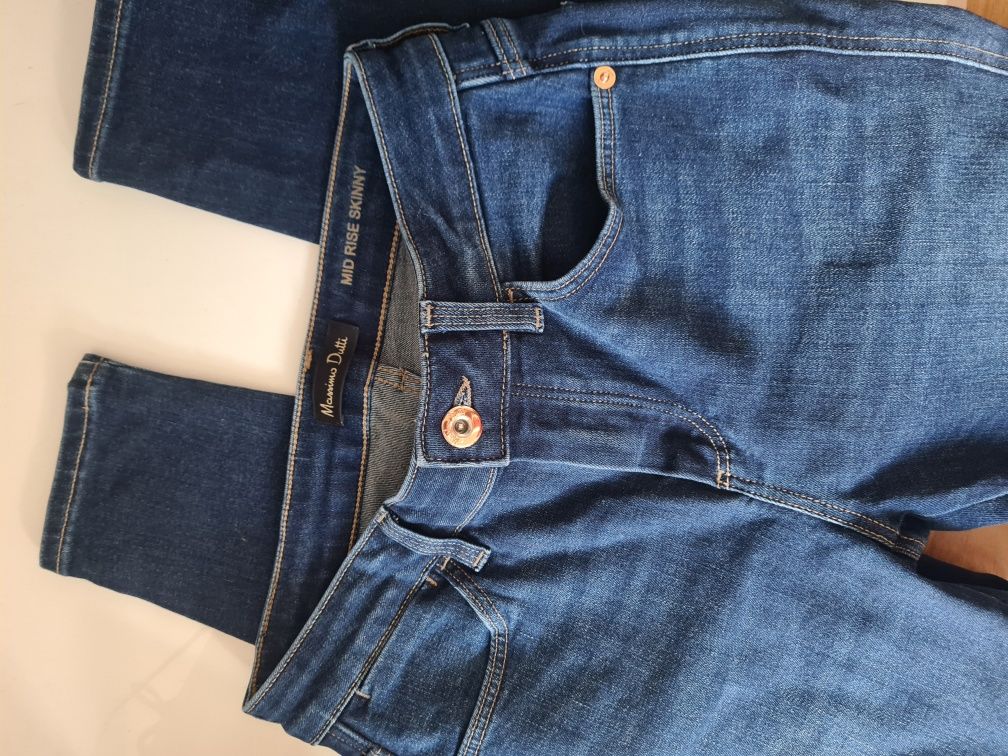 Massimo dutti jeans spodnie xs