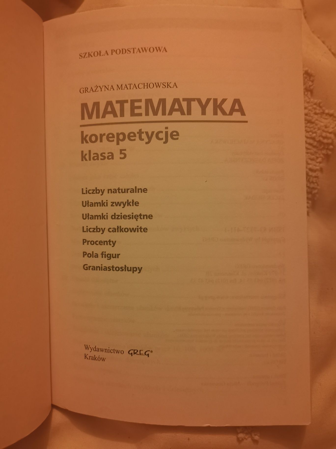 Matematyka korepetycje klasa 5 podstawowa