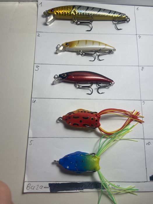 Воблери преміум якості все по 40!