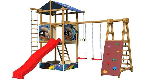 Детская  площадка   SportBaby-9 дитячий вуличний ігровий майданчик