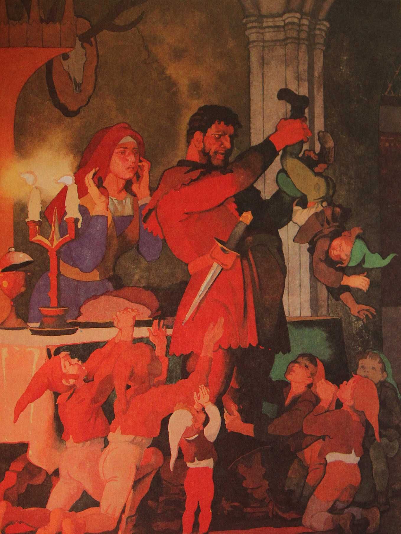 Книга Ш.Перро Волшебные сказки.рис.Б.Дехтерева