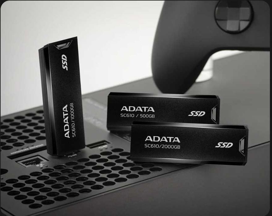 Dysk Pendrive SSD ADATA SC610 500GB USB 3.2 Gen 2 Nowy GW 5L Xbox PS5
