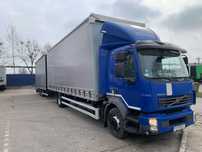 VOLVO FL / Renault Medium ciężarowy + naczepa 115m3 tandem