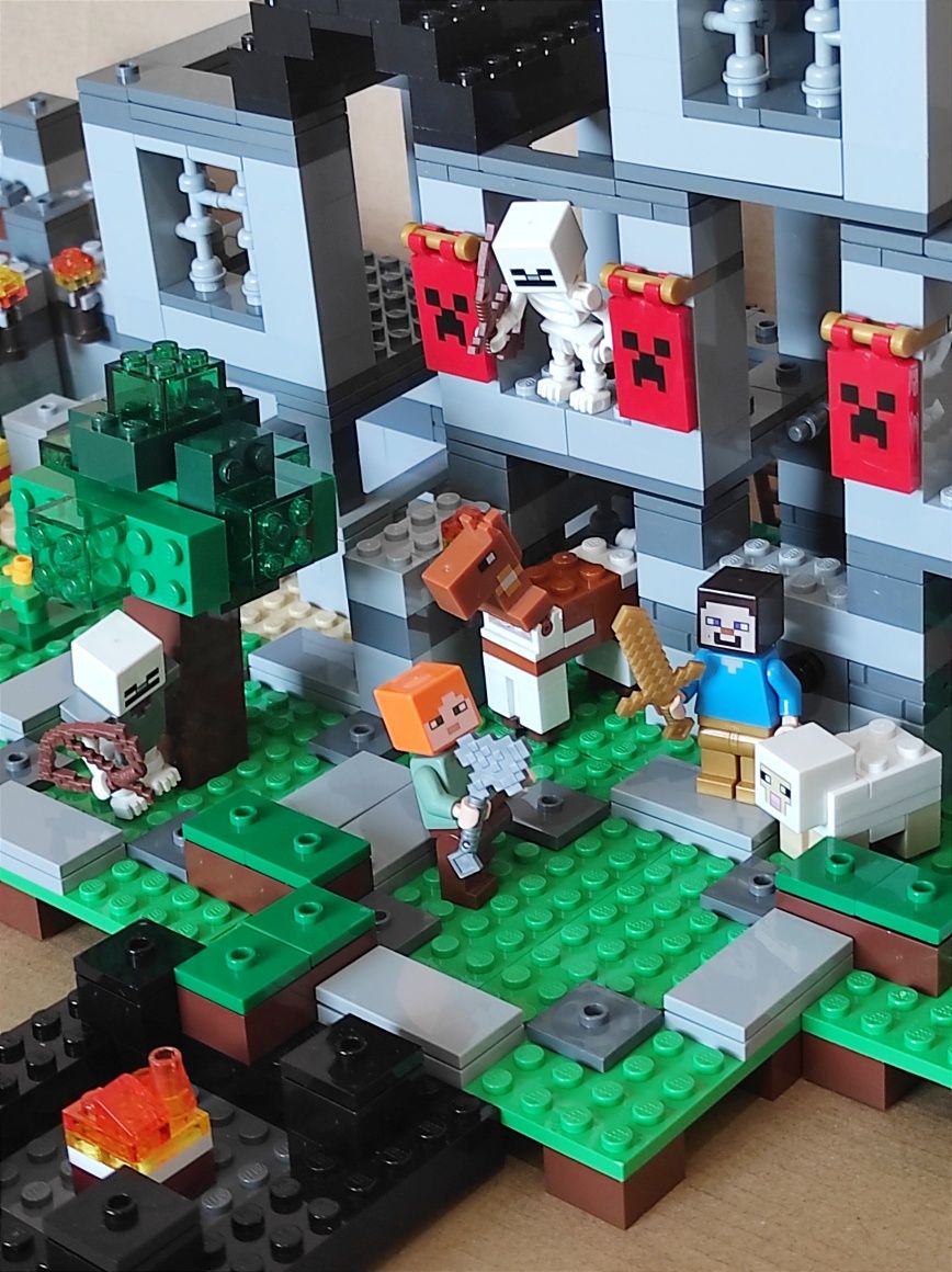 НЕ ЗНАЙТИ! 4 в 1 Конструктор lego Minecraft 21127 лего Майнкрафт 1000д