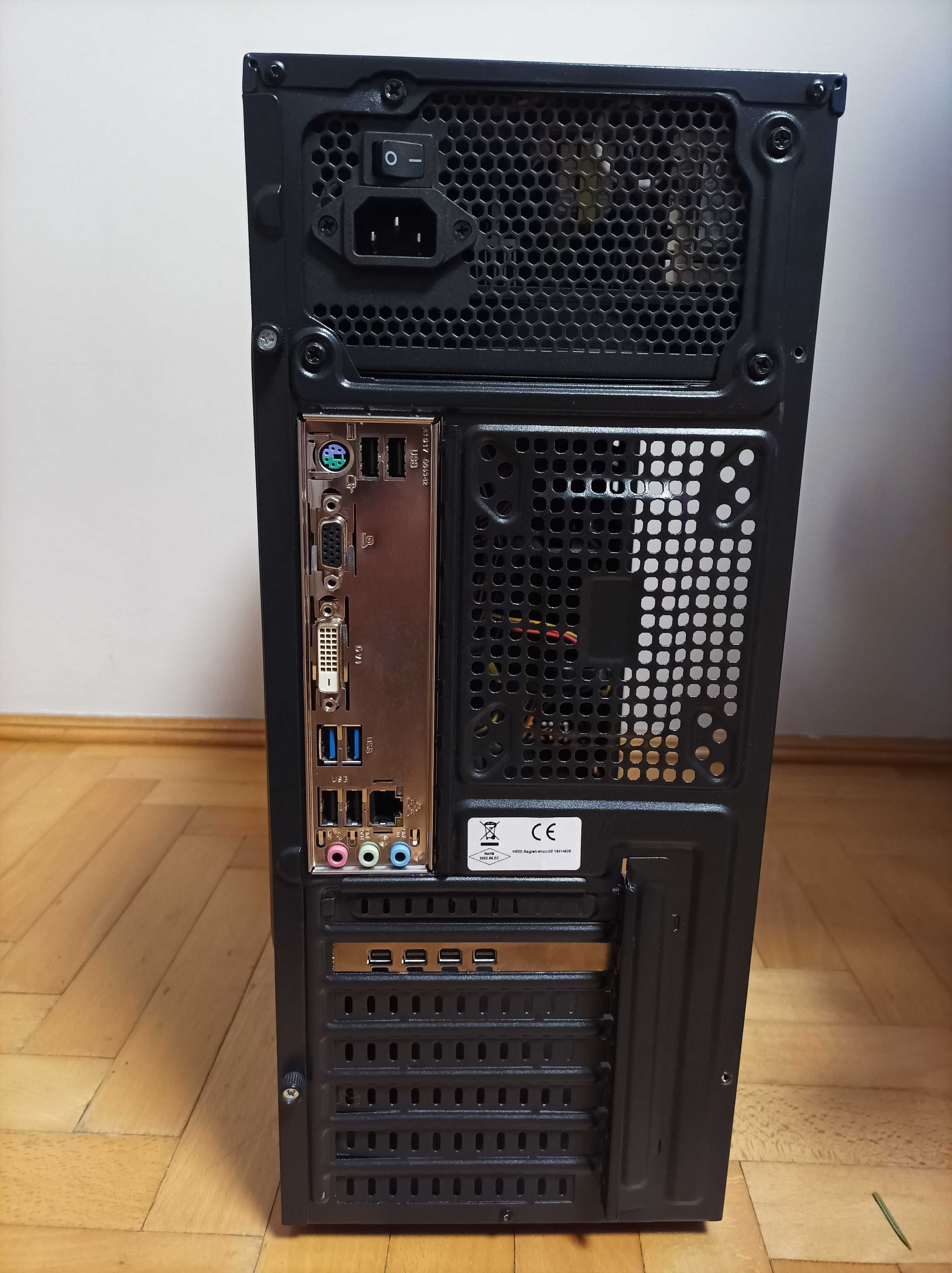 Komputer stacjonarny i3 - 9100f / ram 16Gb/NVIDIA P620/SSD 256/11 Home