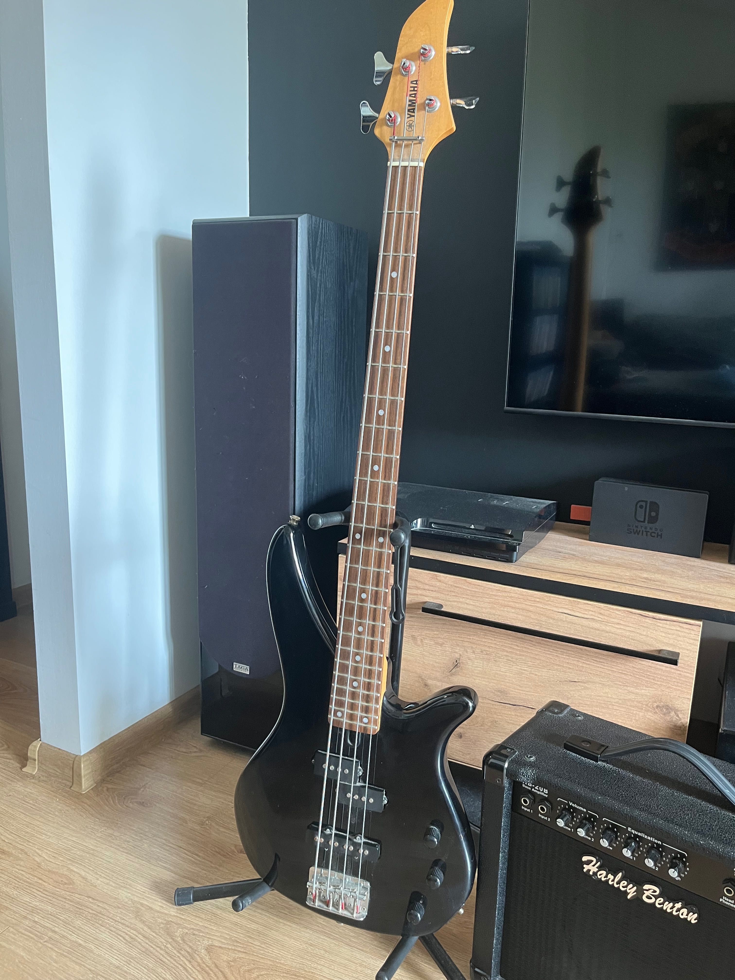 BASS Yamaha RBX + Wzmacniacz HB-20B Zestaw gitara basowa PJ Precision