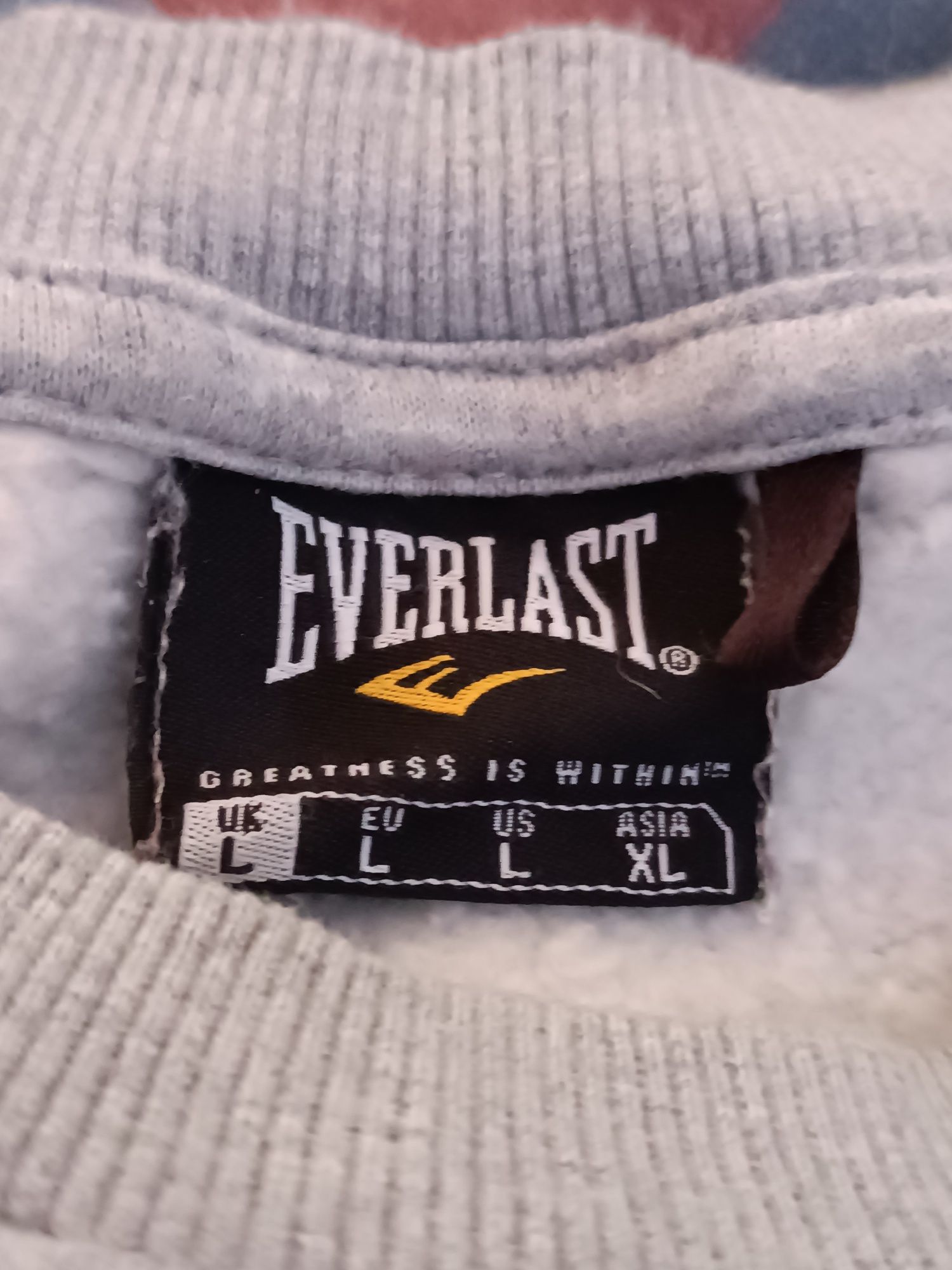 Sweatshirt Cinza Everlast