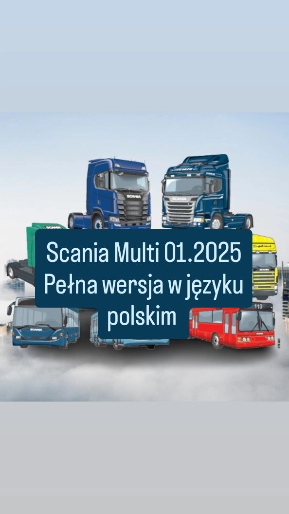 Nowa Scania Multi 01.2025 pełna wersja w języku polskim