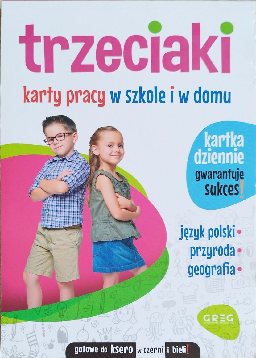 Trzeciaki Karty pracy w szkole i w domu Marta Kurdziel