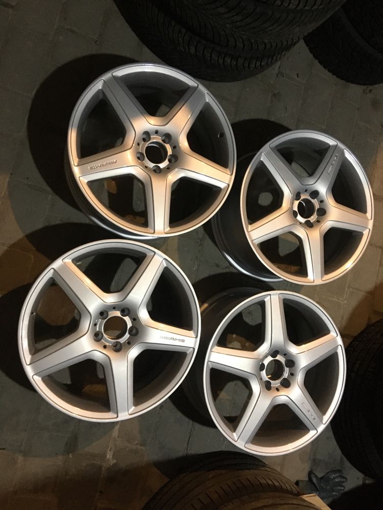 Диски 20 AMG ОРИГІНАЛ 5x112 ET43 Mercedes і РЕЗИНА літня 5/112