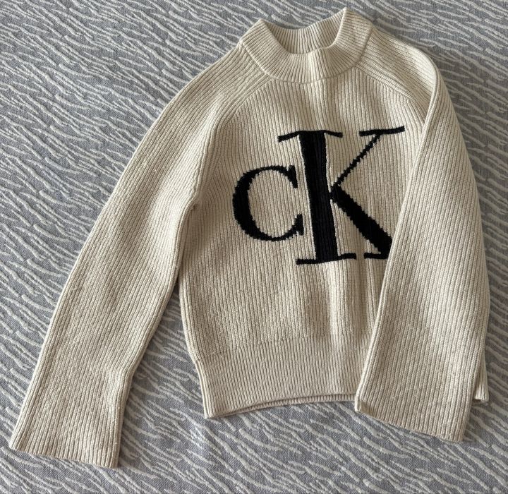 Светр Calvin Klein Jeans бежевий