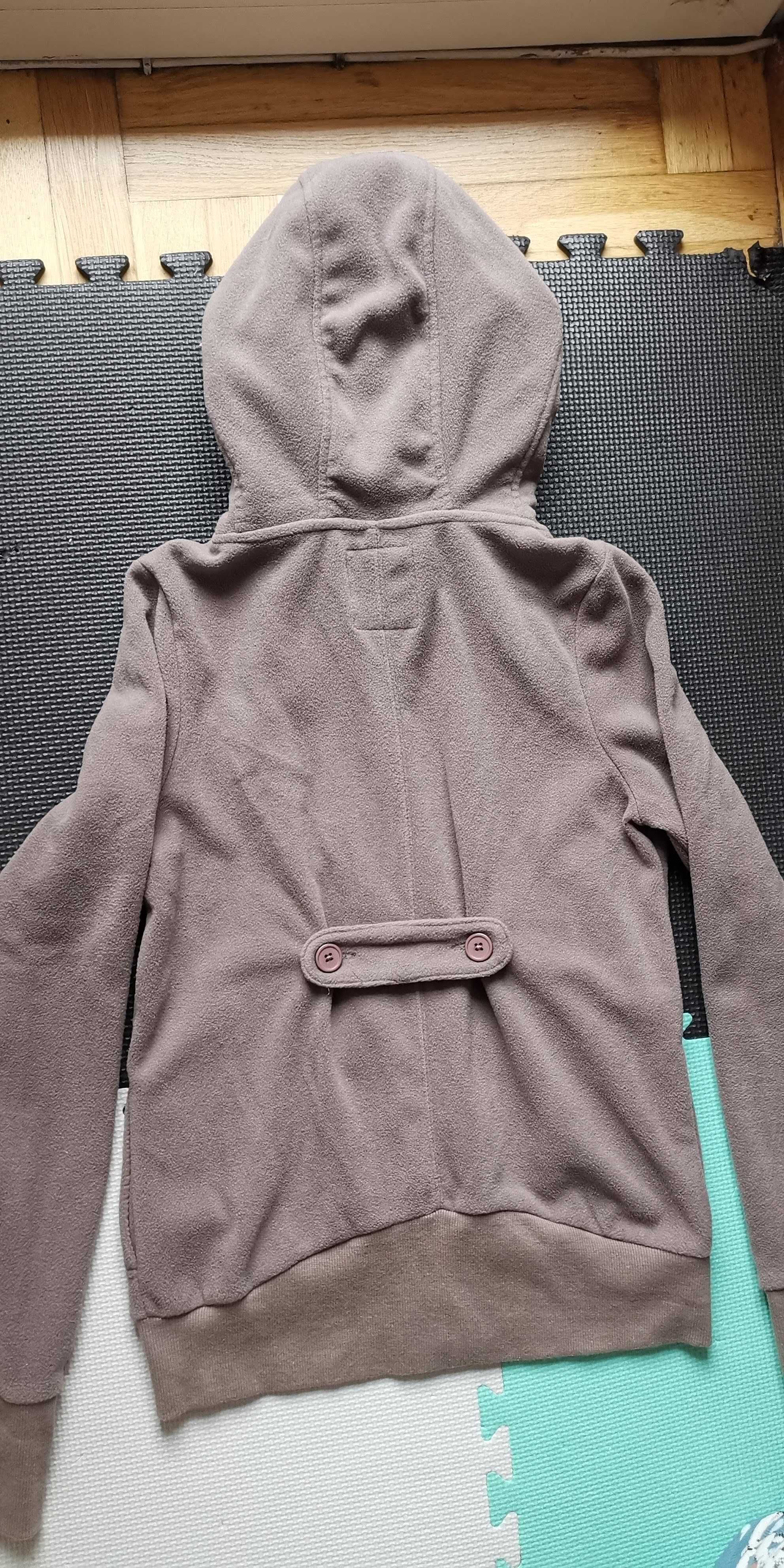 Bluza C&A polarowa damska stójka suwak S 36