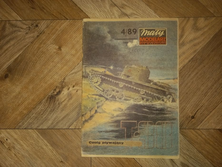 Mały modelarz 4/89 Czołg T-38 M2
