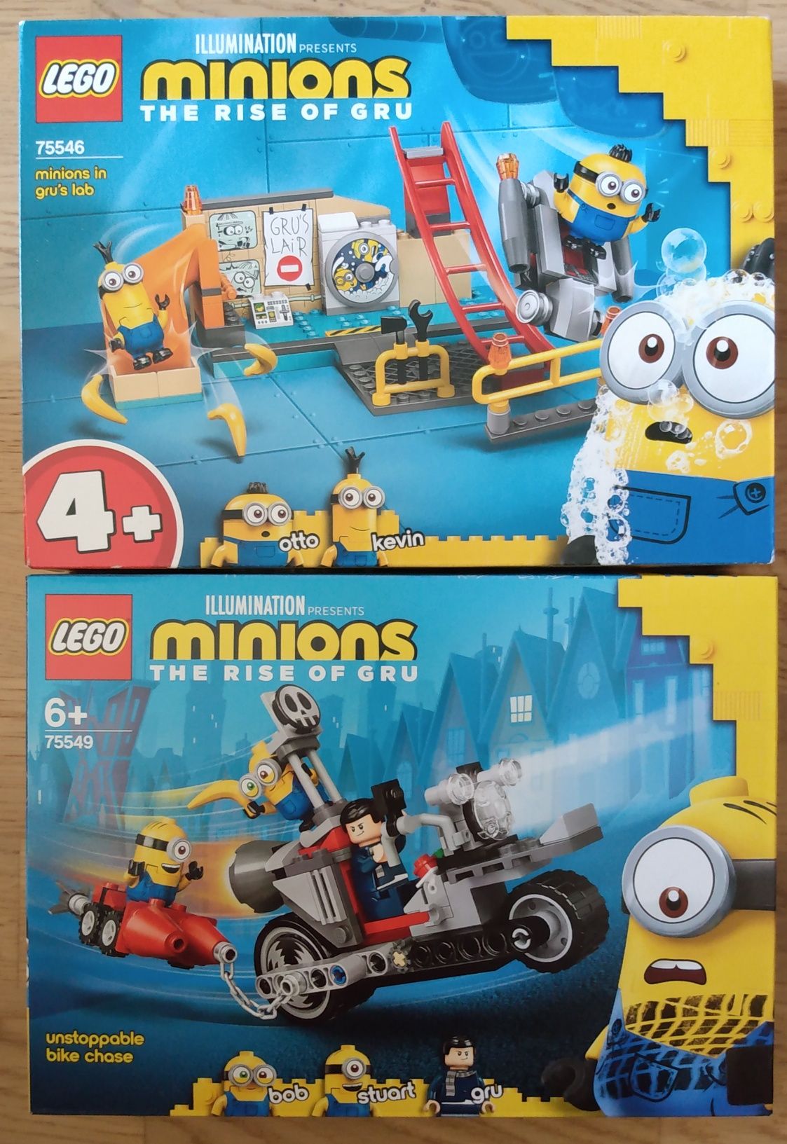 LEGO Minionki - zestaw klocków 2 szt. NOWE