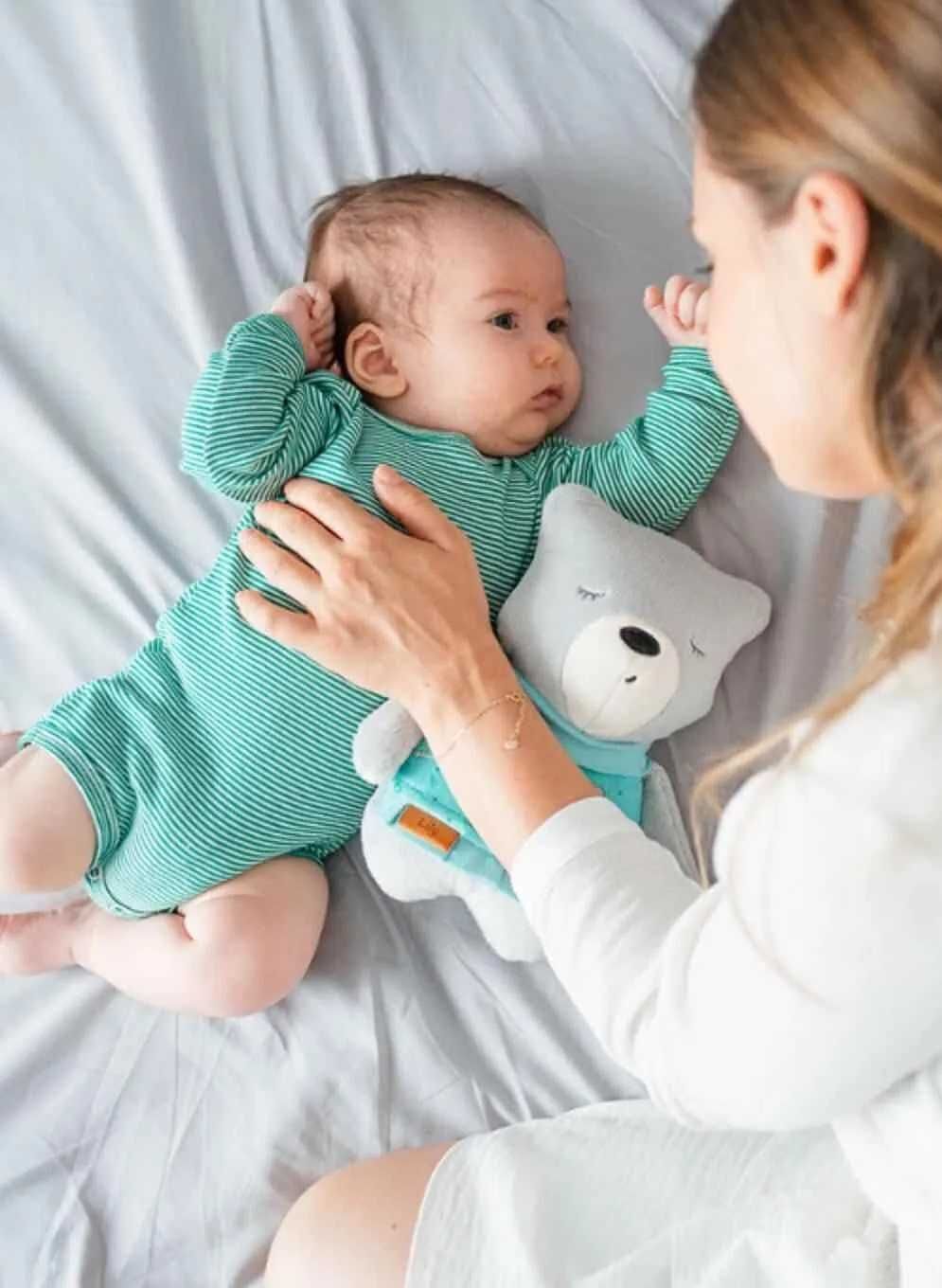 Szumisie Szumiś Przytulanka Lily Miś Szary Dźwięki Szumy Gryzak *NOWE*