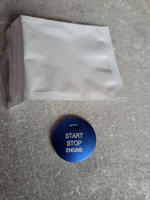 Ochronna Naklejka przycisku Start Stop
