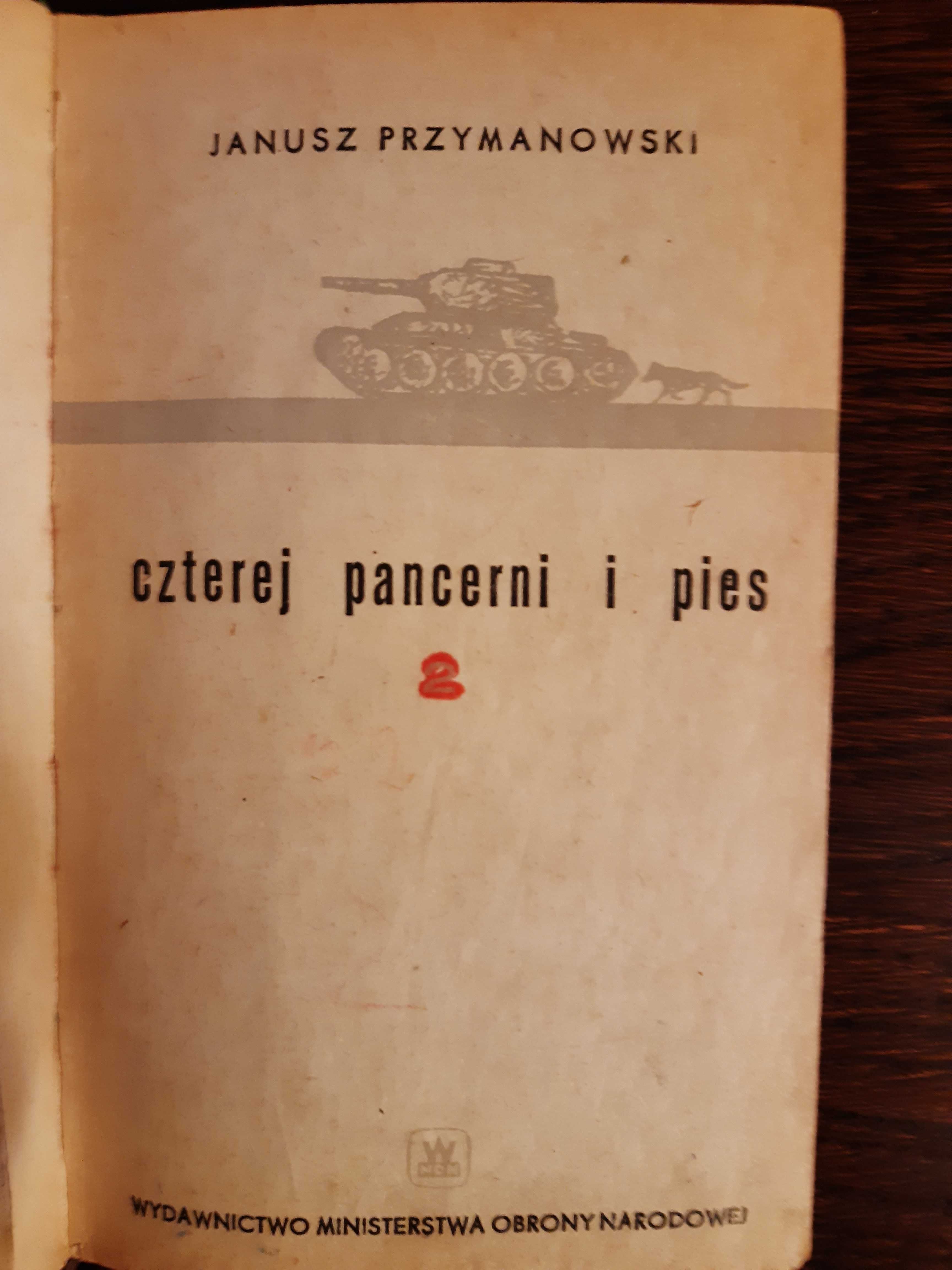 Czterej pancerni i pies - Janusz Przymanowski wydanie 1