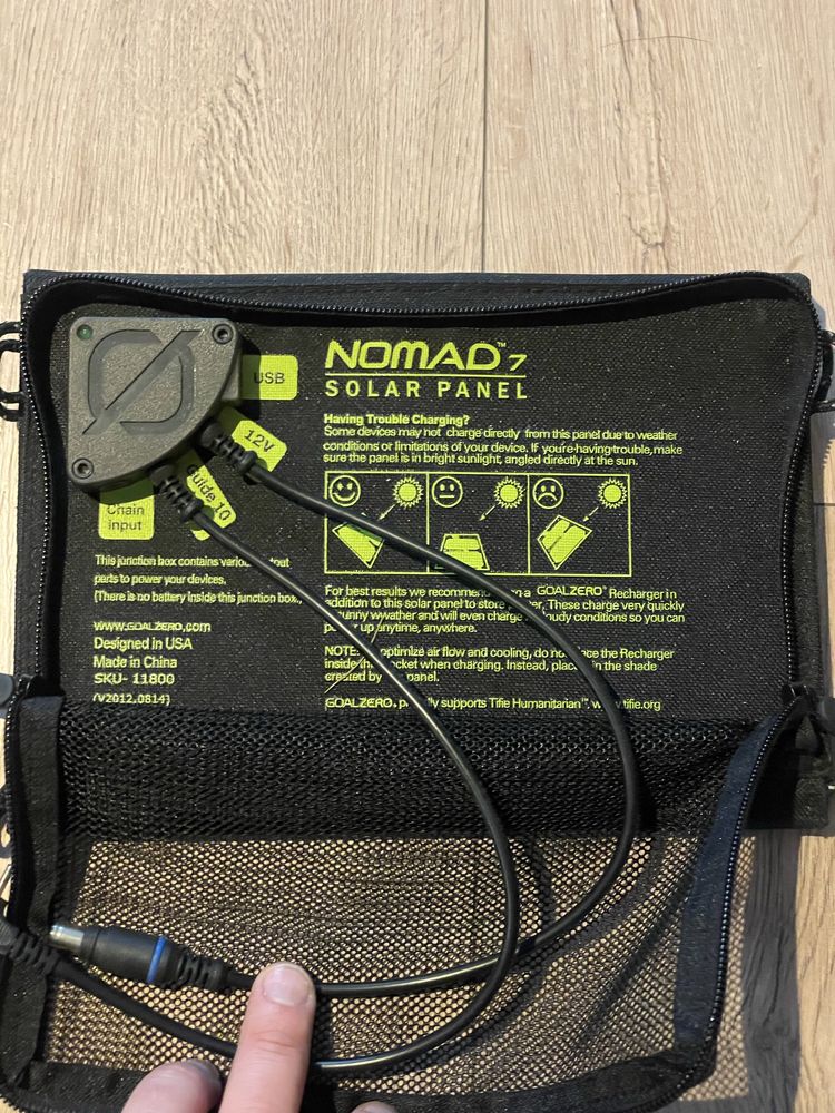 Goal Zero panel słoneczny Nomad 7 jak nowy