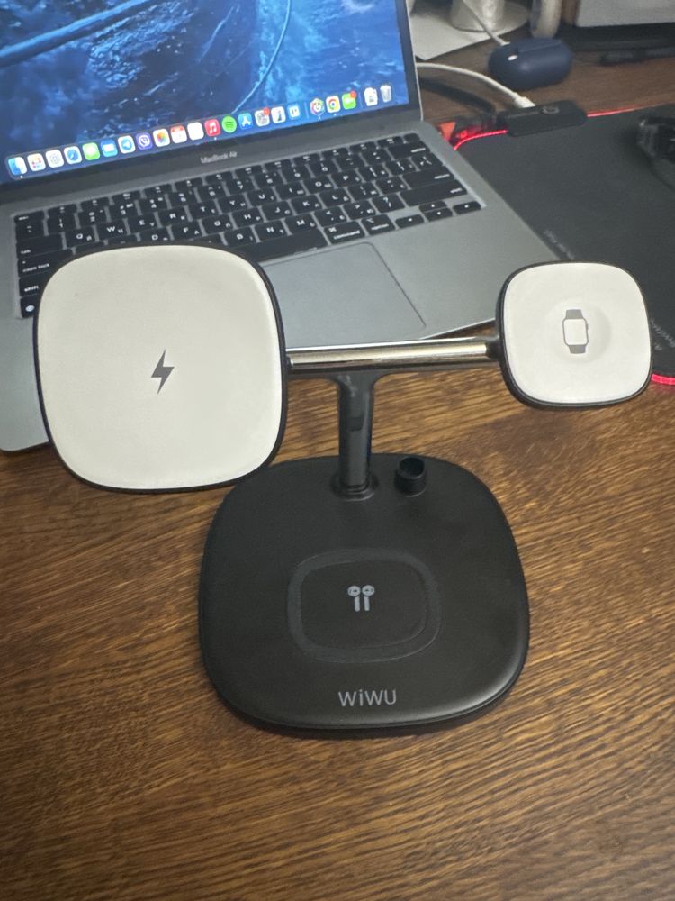 Magsafe докстанція Wiwu air power 4 в 1