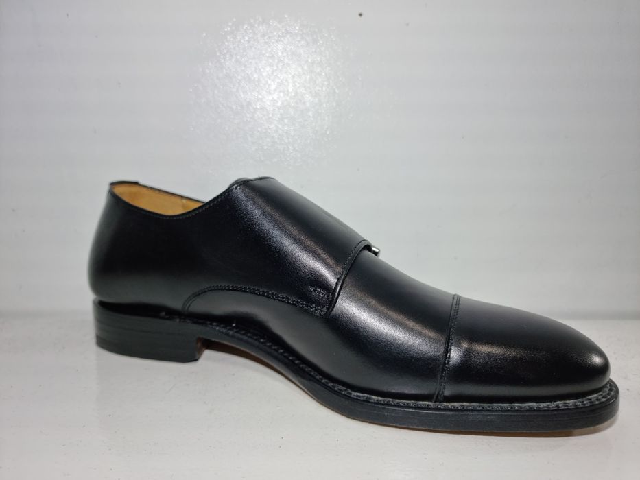 Sapato clássico double monkstrap Massimo Dutti Goodyear