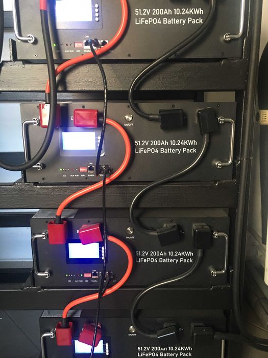 Magazyn Energii  LifePO4 z BMS 48V 200AH 10240 WH