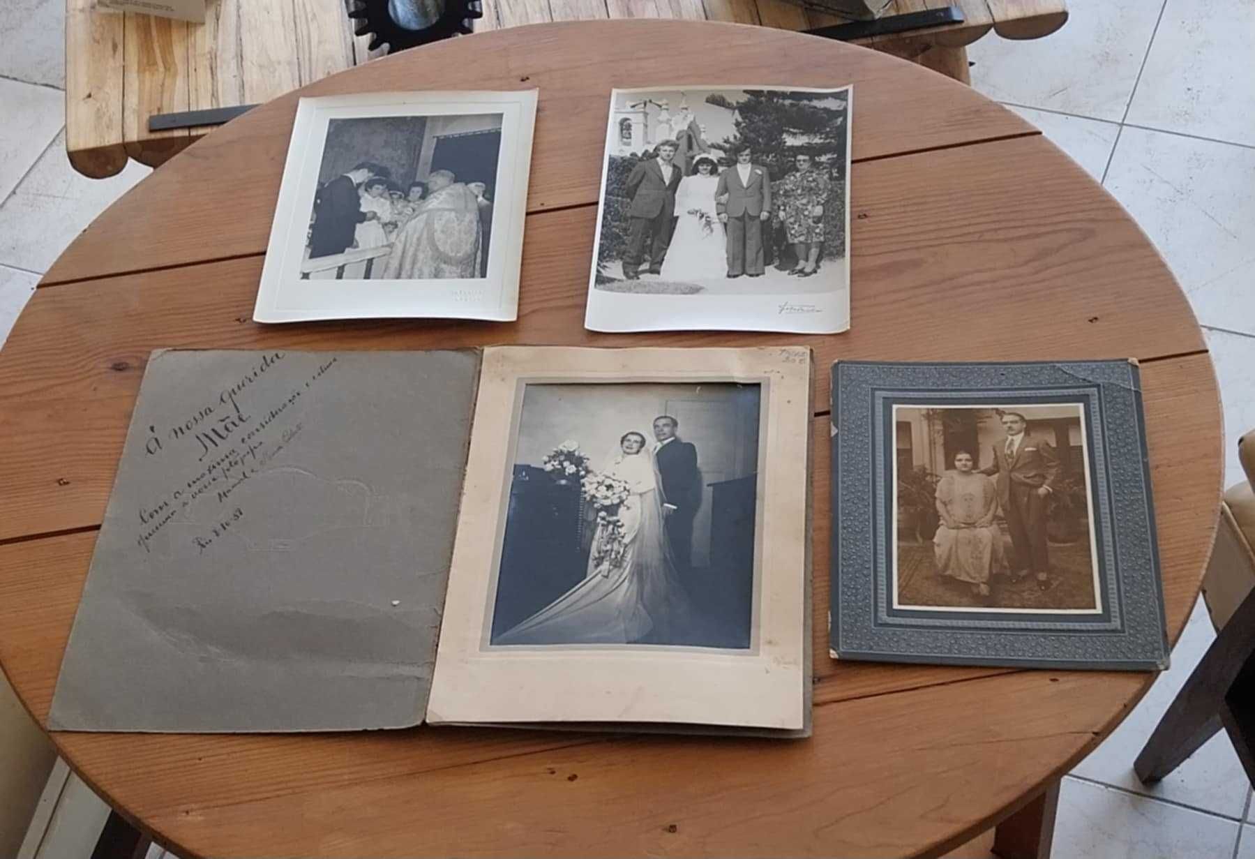 Lote de 4 Fotografias Antigas. Artigo de Coleção
