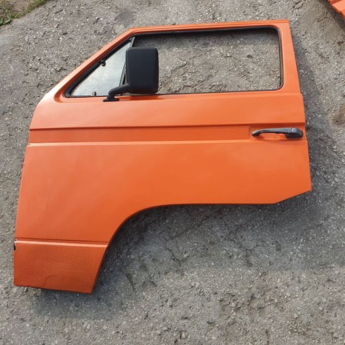VW T2 T3 DRZWI LEWE PRAWE PRZOD KOMPLETNE  SZYBA TAPICERKA