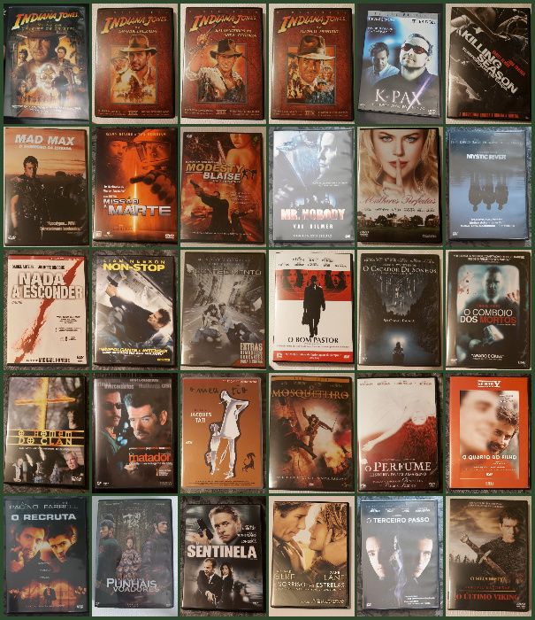 Filmes DVD 3 Euros cada