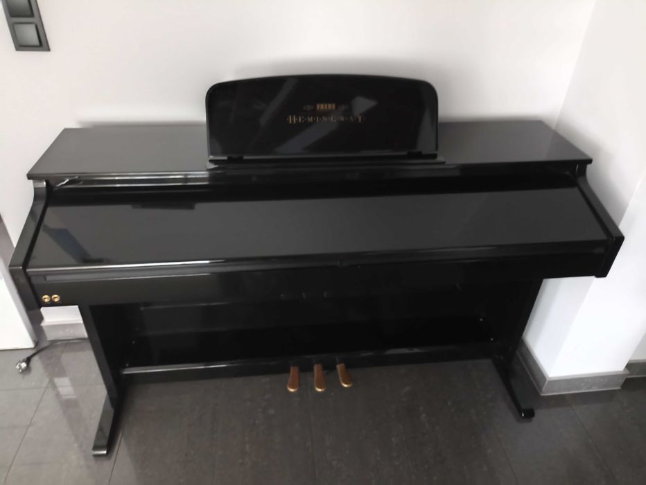 Pianino cyfrowe Hemingway DP-500 czarny połysk