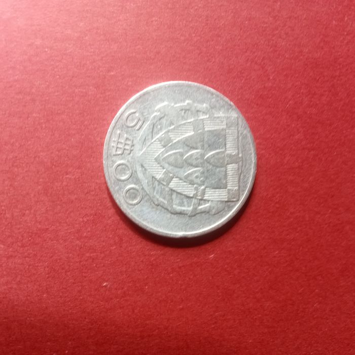 moeda prata 5.00 ano 1940