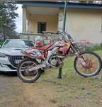 Crf450 com kit hantena