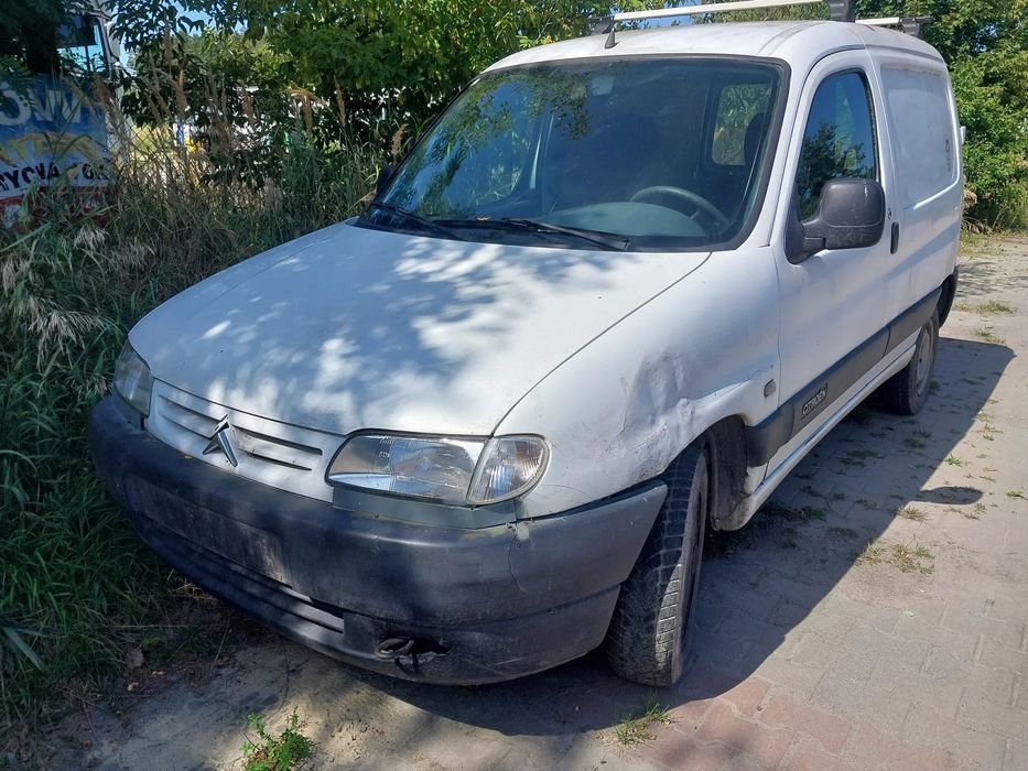 Citroen Berlingo Peugeot Partner I silnik 1.9 TD skrzynia biegów drzwi maska błotnik klapa EWPA szyba czołowa fotel belka felgi alternator maglownica lampa zderzak hak holowniczy relingi bagażnik dachowy klamka zacisk mcperson rozrusznik pompa wtryskowa p