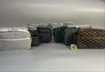 Сумка Goyard гоярд гоярда шкіряна сумка бананка месенджер