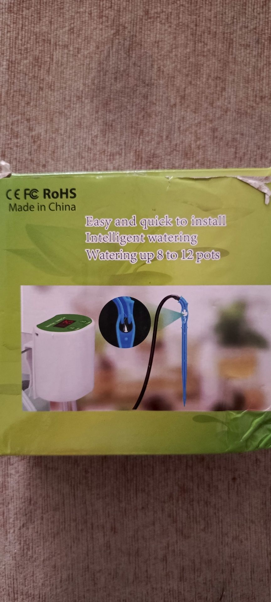 Automatyczny system nawadniania, zasilanie USB.