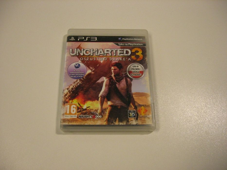 Uncharted 3 Oszustwo Drakea PL - GRA Ps3 - Opole 1596